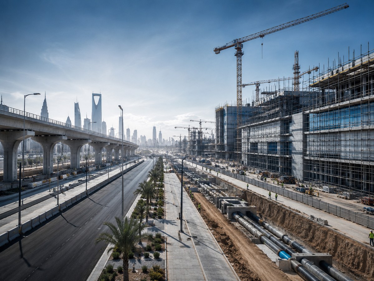 أعمال البنية التحتية